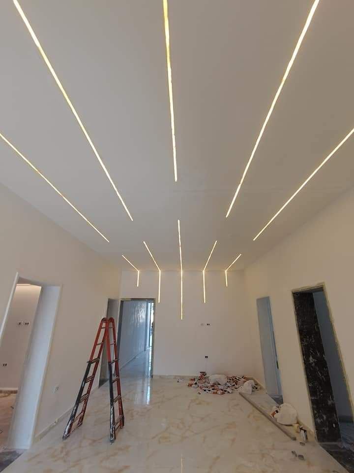 تصميم أصباغ داخلي حديث بألوان عصرية وأنيقة
